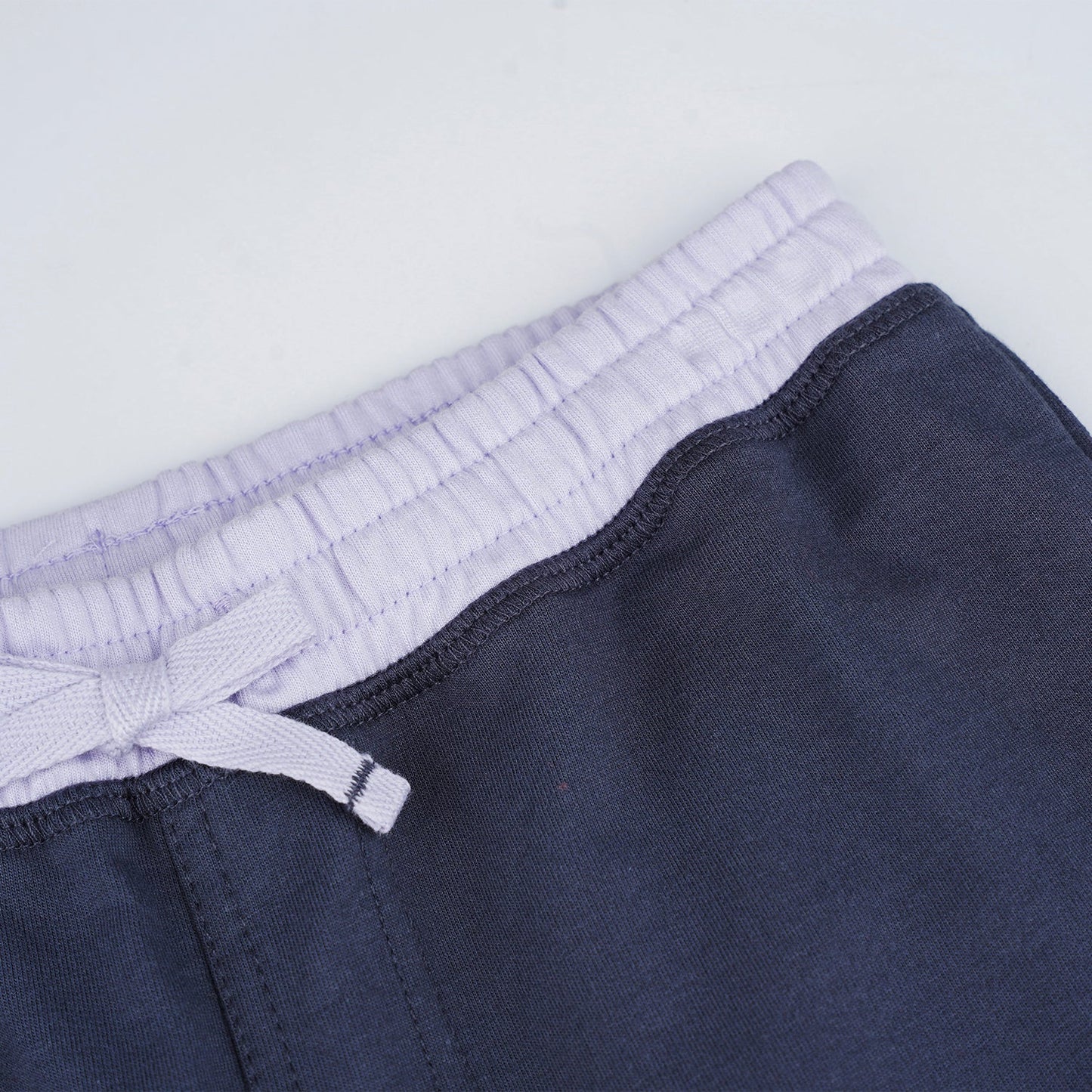 PONEY BOYS GREY CUT & SEW LOGO BERMUDA