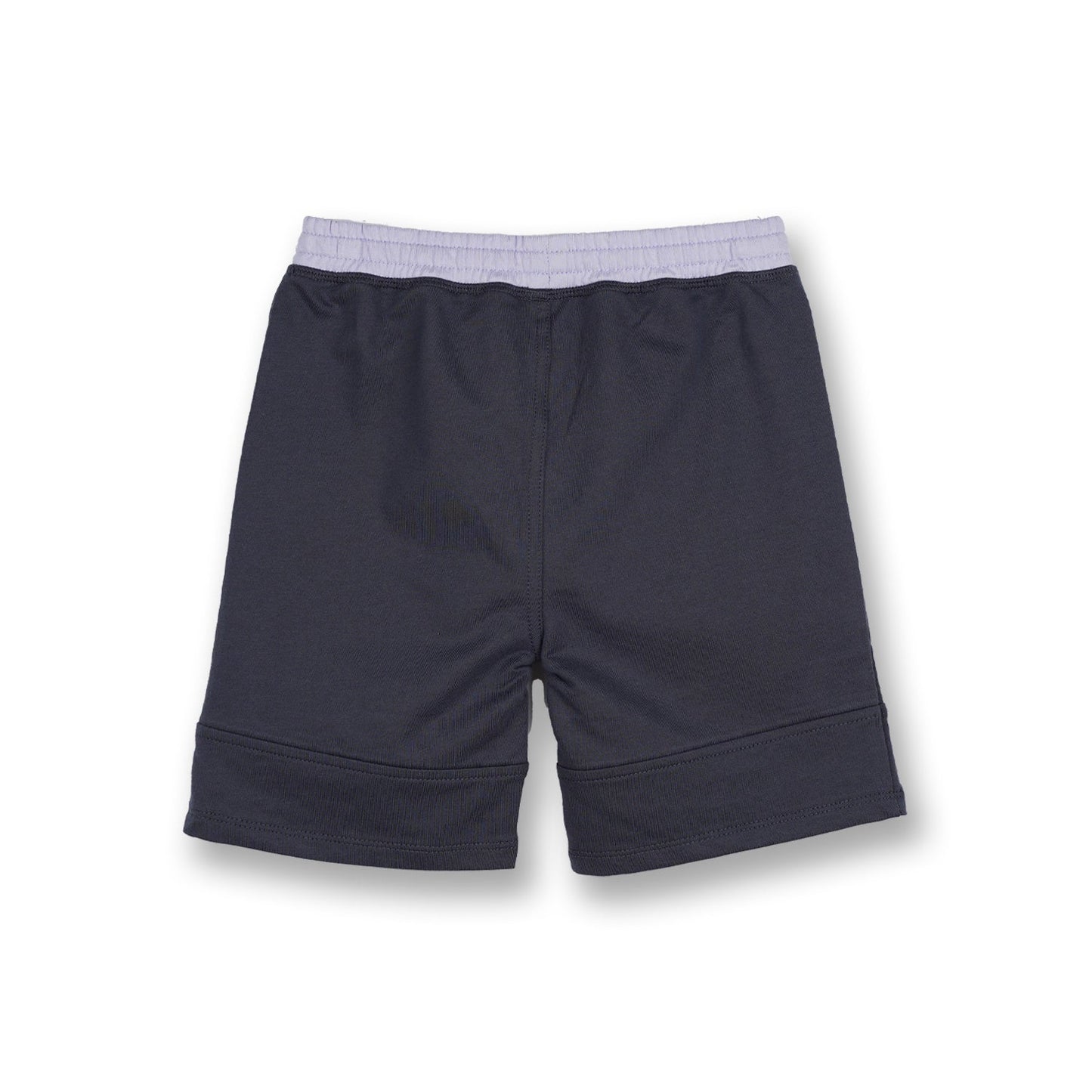 PONEY BOYS GREY CUT & SEW LOGO BERMUDA