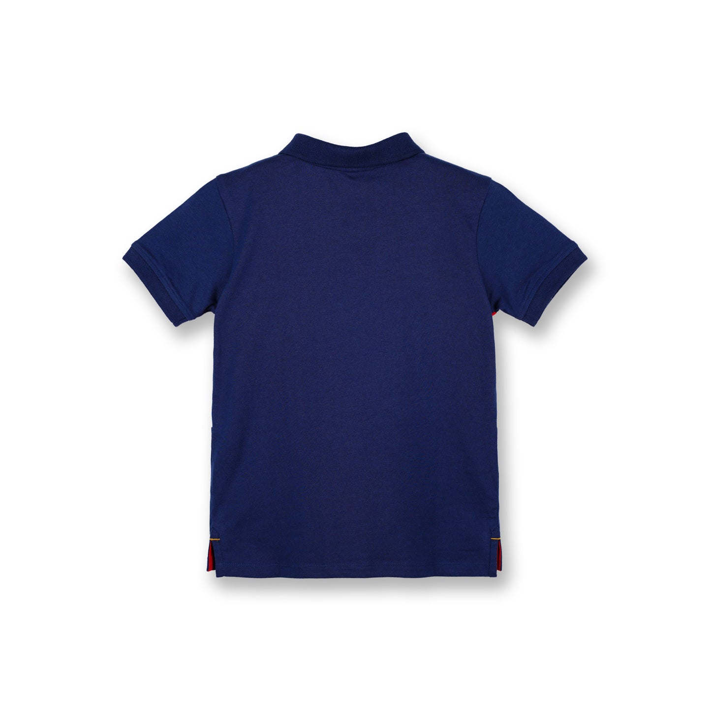 PONEY BOYS NAVY CLASSIC RUGBY SHORT SLEEVE POLO