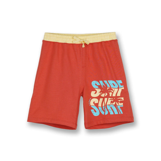 PONEY BOYS ORANGE PONEY SURF BERMUDA