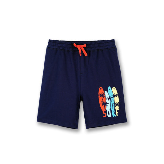 PONEY BOYS NAVY FISH BERMUDA