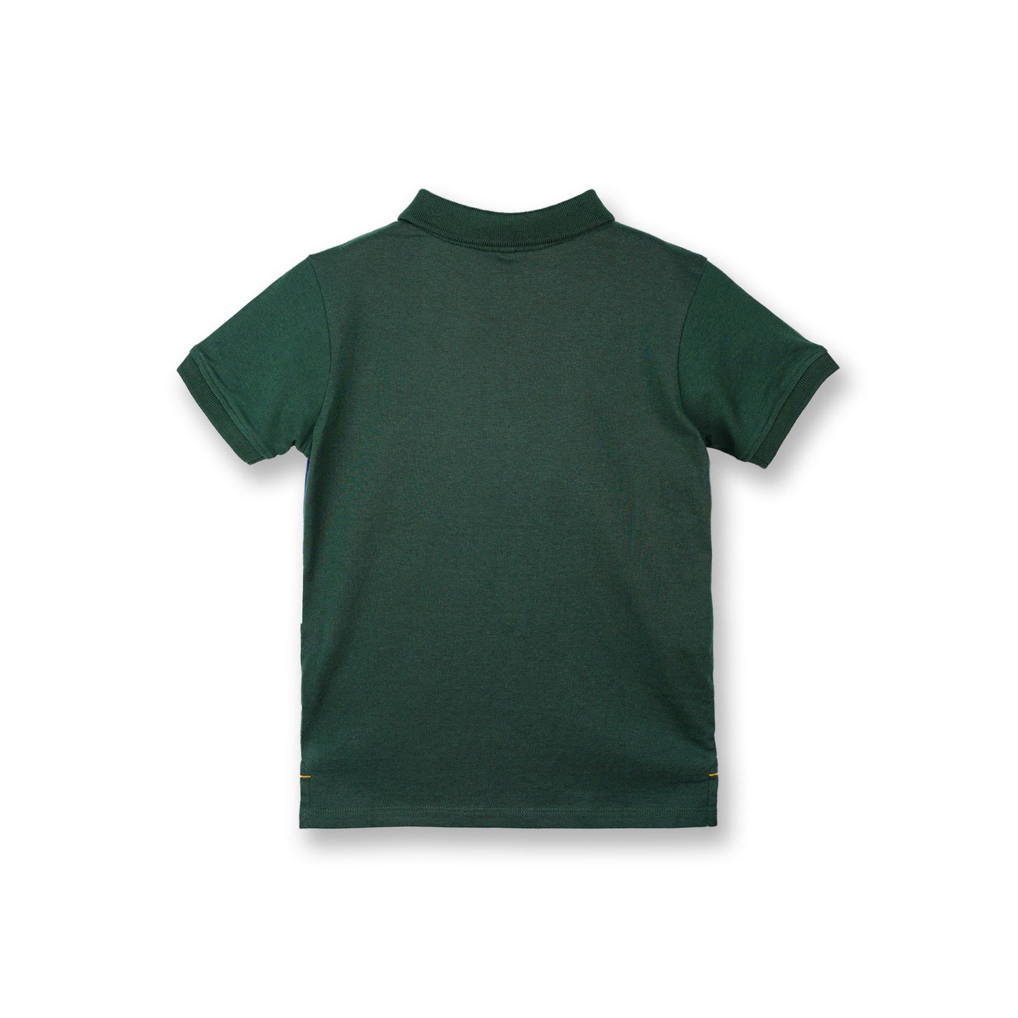 PONEY BOYS GREEN CLASSIC RUGBY SHORT SLEEVE POLO