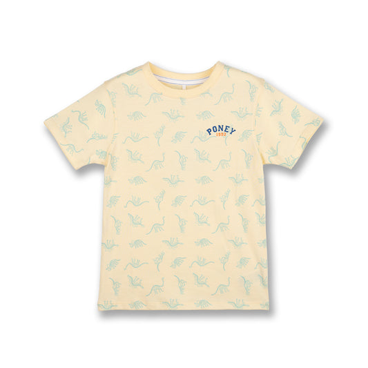 PONEY BOYS DINOSAURS LOVER SHORT SLEEVE TEE