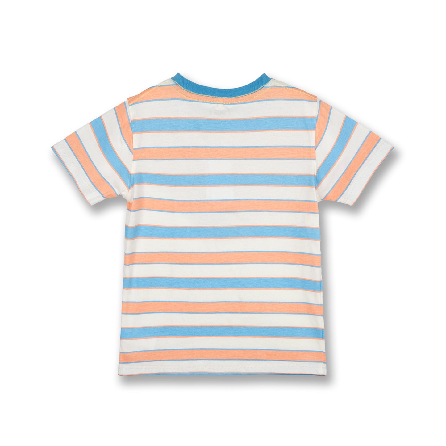 PONEY BOYS LIGHT BLUE STRIPED SHORT SLEEVE TEE