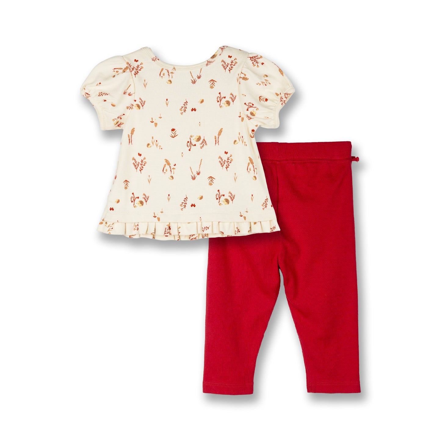 PONEY BABY GIRLS HEDGEHOG 2 IN 1 TOP & BOTTOM SET