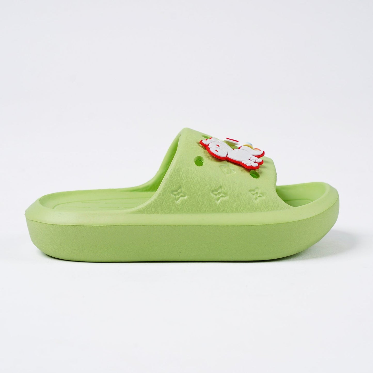 PONEY GIRLS GREEN GREENERY SLIDE SANDAL