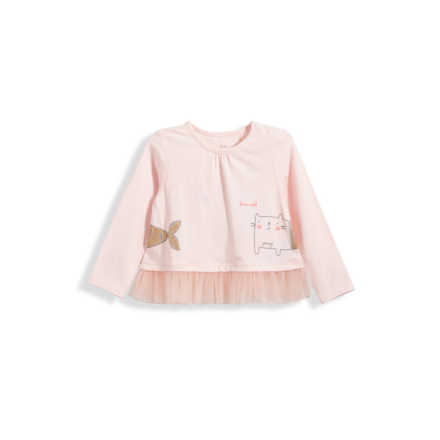 Poney Meow-maid Long Sleeve Top