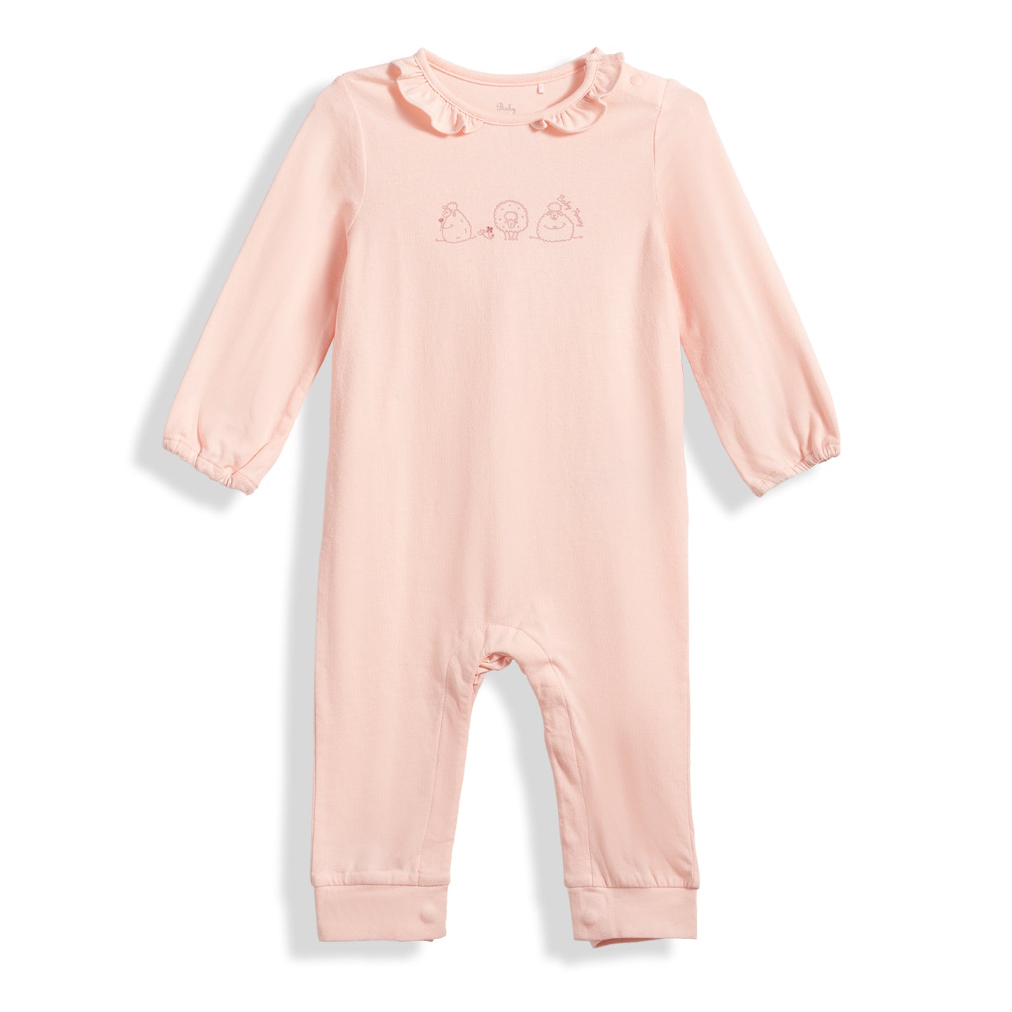 Poney Little Sheep with Elasticated Sleeve Sleepsuit