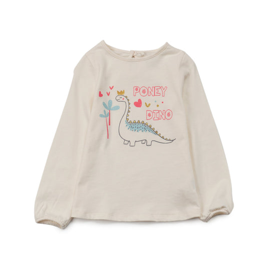 Poney Girls Long Sleeve Tee 8276 (6mths-12yrs)