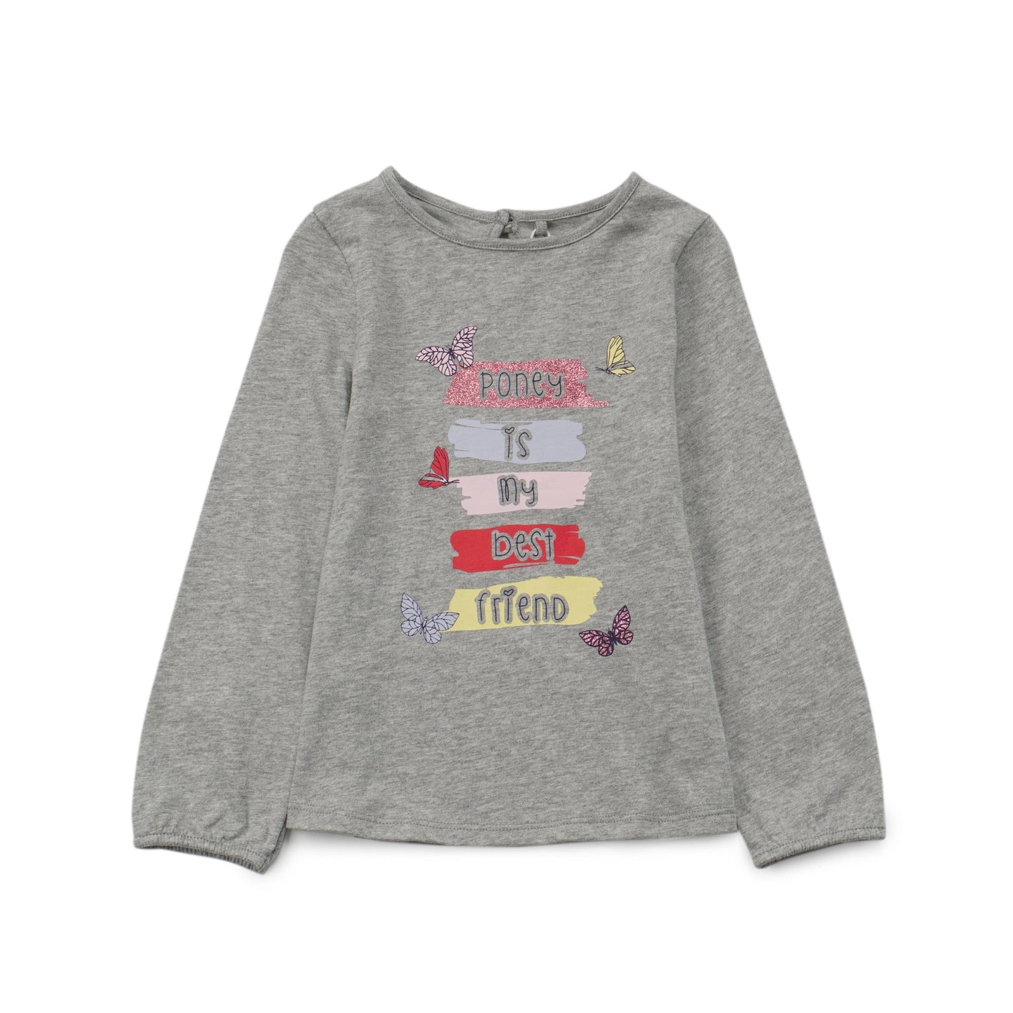 Poney Girls Long Sleeve Tee 8277 (6mths-12yrs)